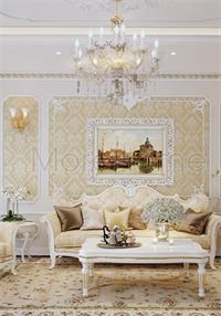 Thiết kế nội thất biệt thự tân cổ điển Golden Mansion Phổ Quang
