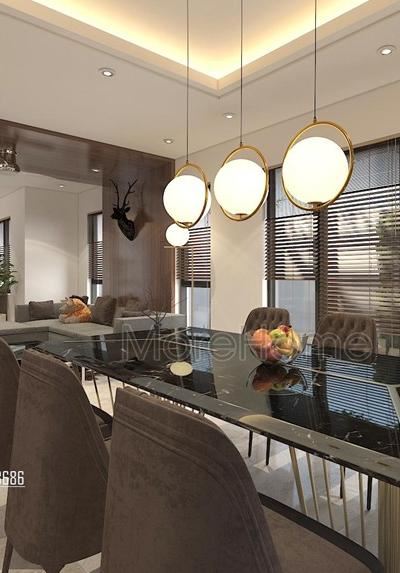 Thiết kế nội thất biệt thự Vinhomes Thăng Long - Anh Hai