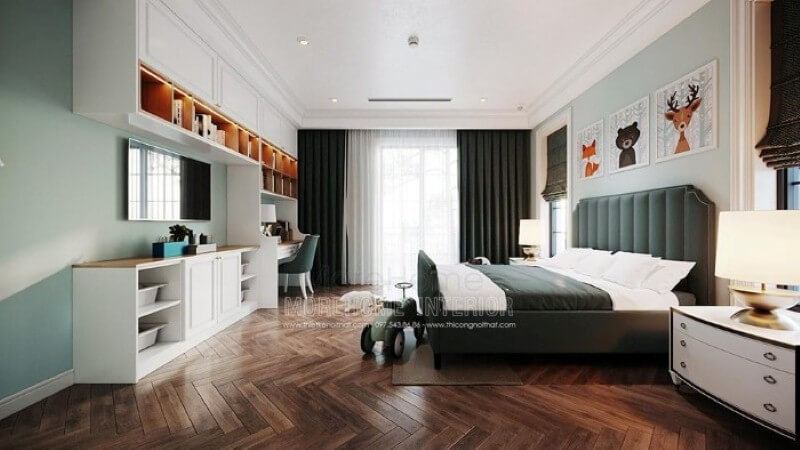 Thiết kế nội thất biệt thự Hải Phòng