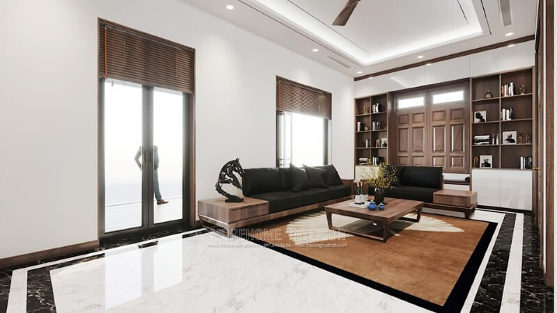 Thiết kế nội thất biệt thự đẹp, sang trọng