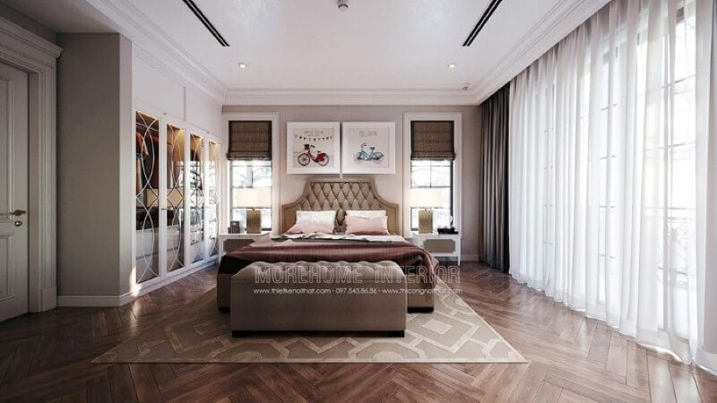 Tranh canvas treo tường hình xe đạp đẹp, đáng yêu cho phòng bé trai. Thiết kế nội thất